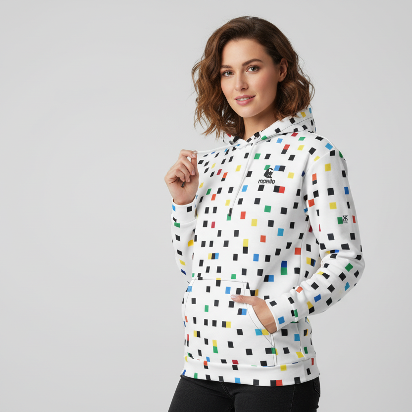 Confetti Pixel Morsito Hoodie